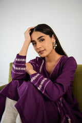 IRIS AGATE-2PC (SHIRT & DUPATTA)