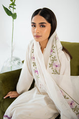 WHISPER WHITE-2PC (SHIRT & DUPATTA)
