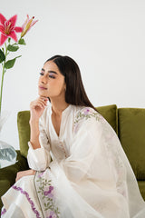 WHISPER WHITE-2PC (SHIRT & DUPATTA)