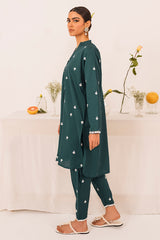 TEAL AGATE-2PC (SHIRT & TROUSER)