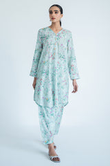 AQUA DUST-2PC (SHIRT & TROUSER)