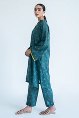 CHROMATIC GREEN-2PC (SHIRT & TROUSER)