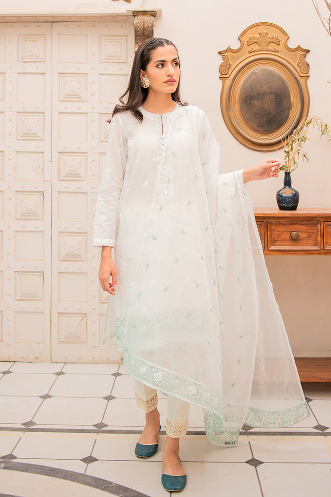 VANILLA ORCHIDS-2PC (SHIRT & DUPATTA)