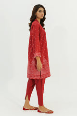 SCARLET GLEAM-2PC KHADDAR PRINTED SUIT