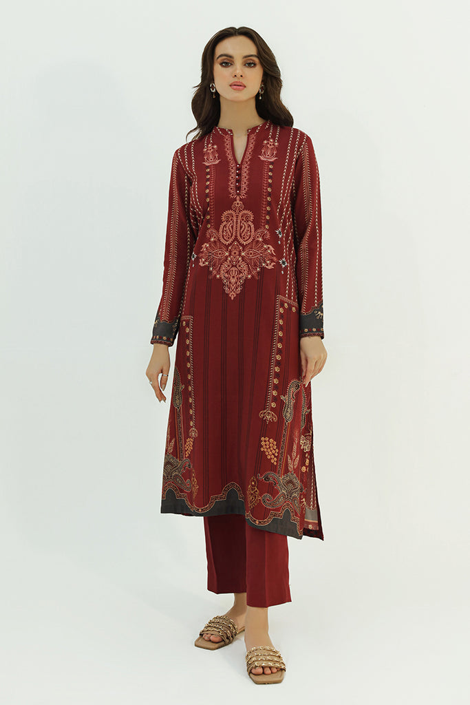 ETHEREAL RIO-2PC LINEN PRINTED SUIT
