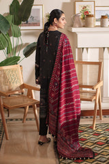 FOLK TALE-3PC- EMBROIDERED KHADDAR SUIT