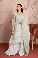 MAH-JABEEN-3PC EMBROIDERED LUXURY PRET