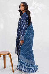 VINTAGE CRAFT-3PC PRINTED LAWN SUIT