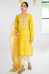 AMBER GLOW-2PC (SHIRT & DUPATTA)