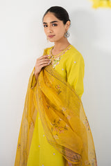 AMBER GLOW-2PC (SHIRT & DUPATTA)